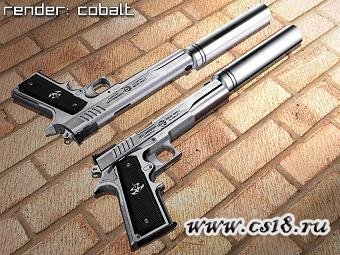 Скачать Модели Оружия в CS 1.6 (модель пистолета UCP)